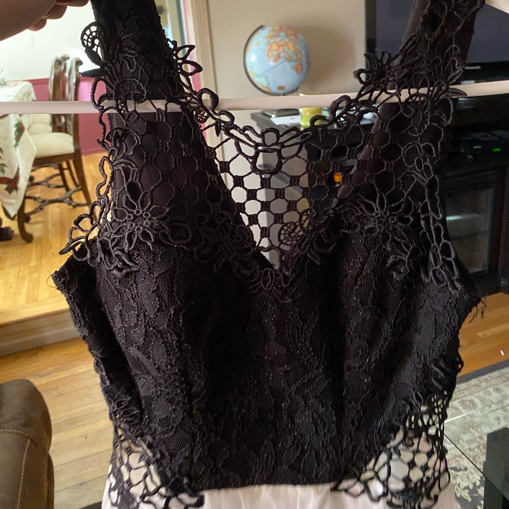 Black And White Party Dress. Worn Once, Light Wear